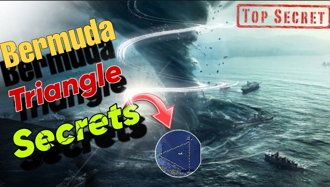 Bermuda Triangle secrets YouTube thumbnail design