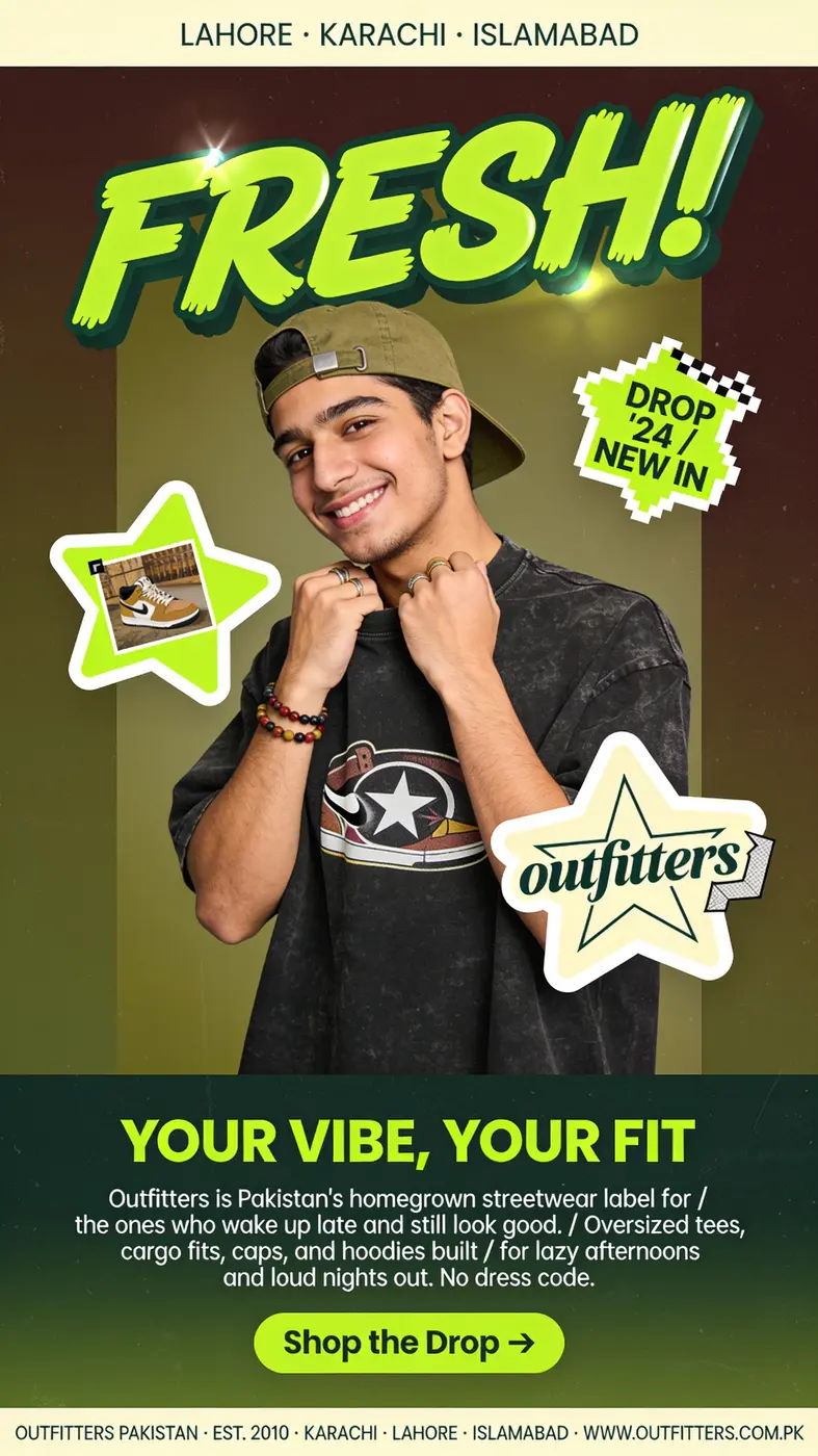 Fresh lifestyle campaign design