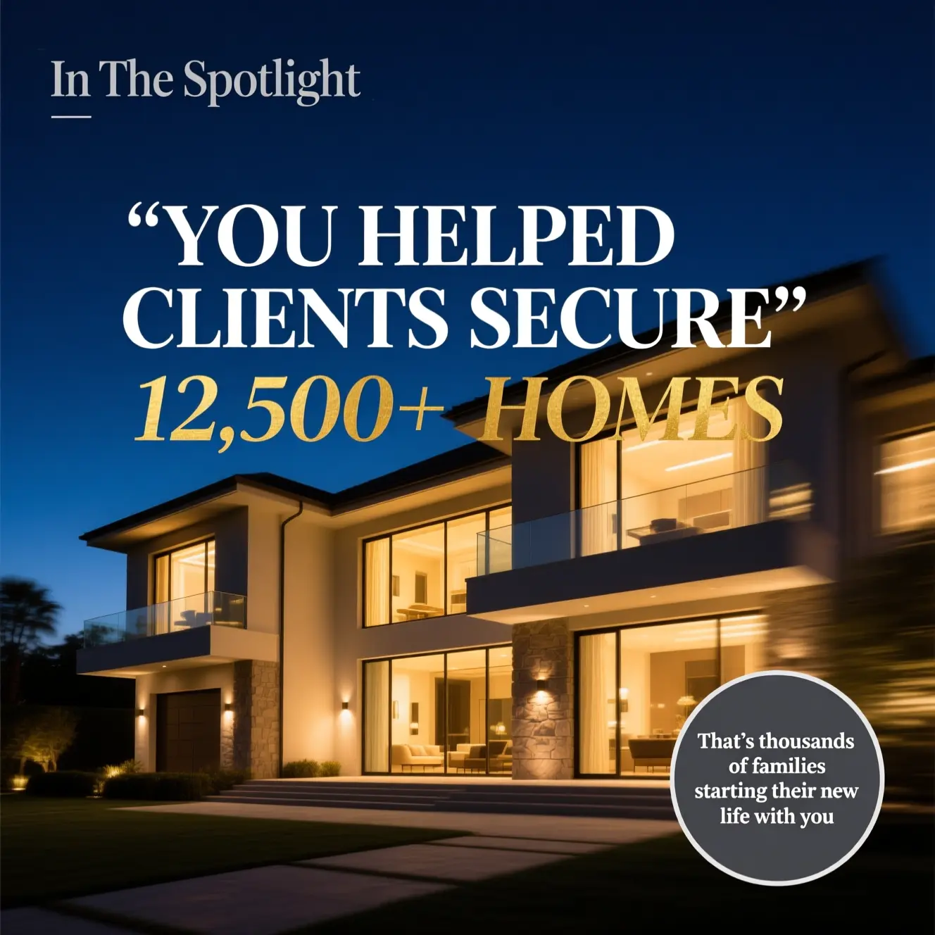 Success spotlight campaign design